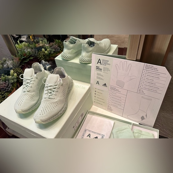 Adidas-The Daniel Arsham Futurecraft 4D Sneakers - Picture 8 of 16